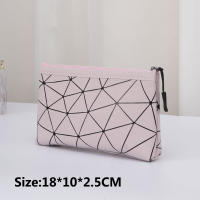 Bolso Pequeño Impermeable De PU Para Maquillaje Organizador De Cosméticos Bolsa De Almacenamiento Para Mujeres Con Cierre De Cremallera Estilo Casual - details 1