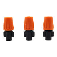 Boquilla de pulverización de 6mm, pulverizador ajustable naranja, 50 piezas, para Agricultura, Riego de jardín, invernadero, nebulizador - details 1