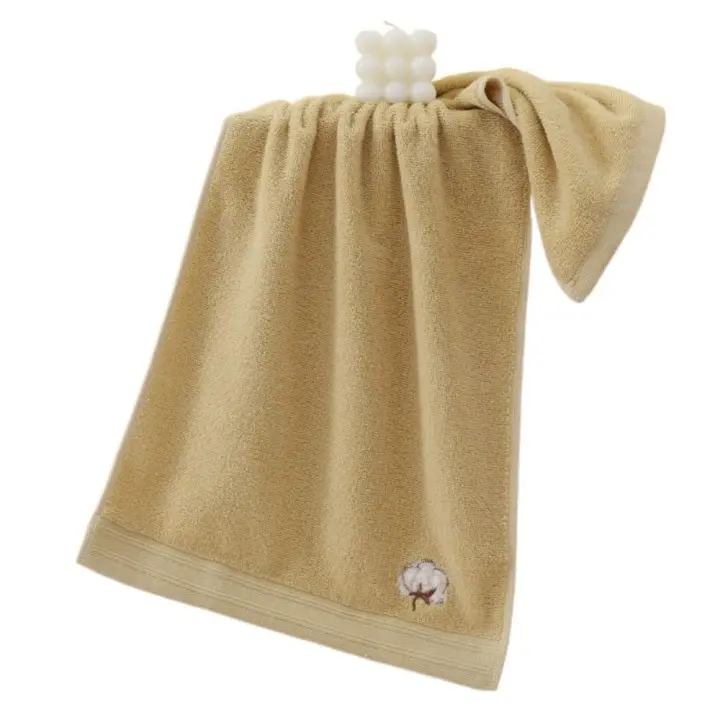 Toallas faciales absorbentes de ducha, algodón de baño, secado rápido, cómodo, agradable para la piel, uso doméstico - 1