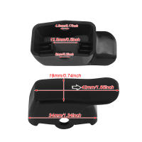 2 tapas de extensión de señal de giro para motocicleta, cubierta extendida de botón de interruptor para Harley Sportster Dyna Fat Bob FXDF Softail, color negro/cromo - details 18