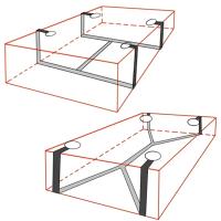 Juguete erótico para adultos, esposas, puños de tobillo, Bondage BDSM, sujeción de cama, productos sexuales, Juguetes sexuales, Collar para parejas, Kit Bdsm, productos Sm - details 4
