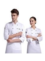 Restaurante Cafeteri Back Kitchen Uniforme de trabajo de Chef de malla transpirable para hombres y mujeres Hotel de verano de manga corta - details 5