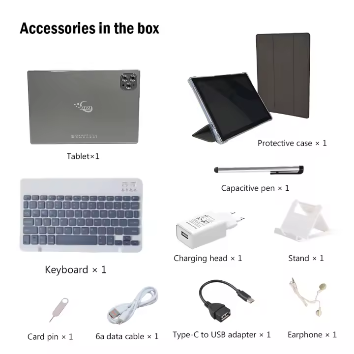 Nuevo Tableta Android Full HD Octa Core de 10,1 pulgadas (4GB + 64GB) - 1