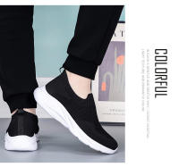 Hombres para verano otoño, nuevo estilo para hombres, deportes de un pie y ocio zapatos perezosos transpirables de suela suave, viejos zapatos de malla de Beijing - details 29