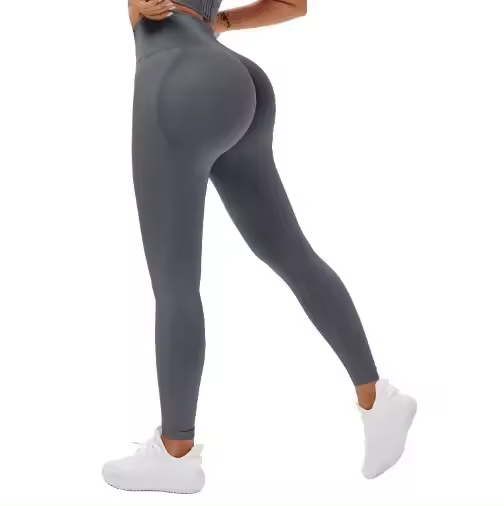 Pantalones de Yoga de Cintura Alta sin Costuras Cintura Peach, Hipos, Caderas para Mujeres - 1