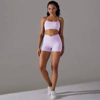Conjuntos de Yoga Top Corto de Deportiva con Espalda Bonita Ropa Deportiva para Mujeres - details 26