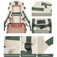 Maleta de cabina pequeña de mano para mujer, 45x33x22, impermeable, mochila para portátil para hombre con USB - details 4