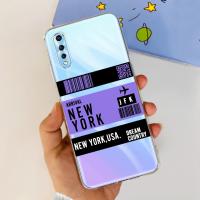 Funda trasera con patrón de gato para Vivo Y7s, carcasa de silicona transparente de TPU suave a la moda para niños, fundas para Vivo Y7s V1913A V1913T - details 43