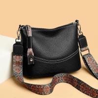 Bolso de hombro de piel de vaca para mujer, bandolera de cuero genuino, suave, informal, alta calidad - details 0