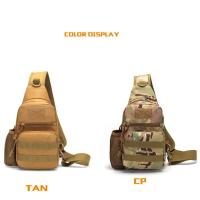 Mochila cruzada de hombro para hombre, bolsa de pecho, soporte para botella de agua, accesorios de viaje - details 6