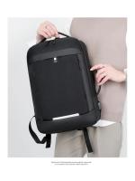 Mochila para ordenador portátil expandible para hombre, bolsa impermeable negra para Notebook, 16 pulgadas, 17 pulgadas, mochila de trabajo multifunción para negocios - details 25