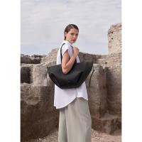 Bolso de mano de color sólido para mujeres, material de cuero de vaca, bolso de axila, moda - details 19