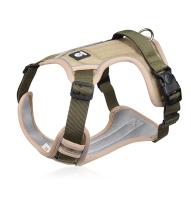 Traje de arnés de nylon para perros grandes Reflejante de luz, ajustable, seguro para paseos al aire libre - details 5