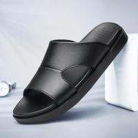 Zapatillas de verano para hombre, chanclas informales para la playa, exterior, casa, suaves y transpirables - details 1