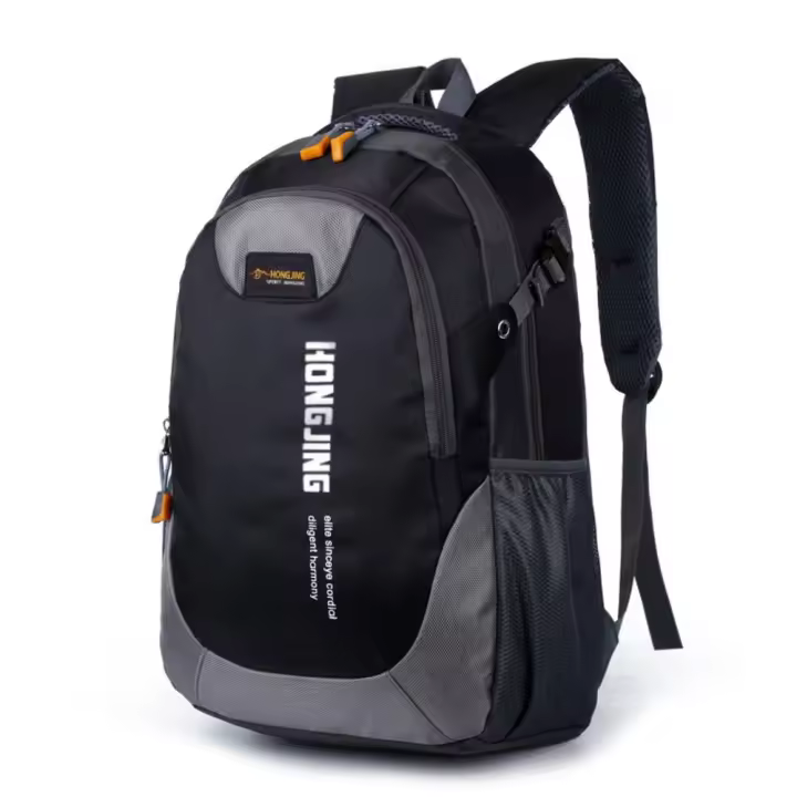 Mochila de hombro de gran capacidad, ligera, resistente al desgaste, bolsa escolar para estudiantes, impermeable, Oxford, portátil - 1