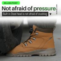 Zapatillas de Trabajo para Hombres 2024 Zapatos de Seguridad con Punta de Acero Indestructibles - details 5