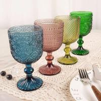 Juego de 4 copas de vino para aniversario, rojo o cristalería para cerveza, jugo, cola, whisky, agua, regalo de Navidad - details 0
