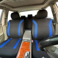 Cubierta Universal de Poliéster para Deporte AUTO PLUS Accesorios de Coche Estilo Bicolor Protector de Asiento Ajuste para la Mayoría de los Tela Plana - details 4