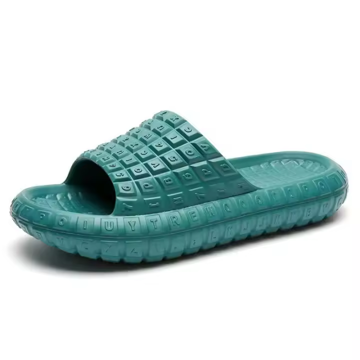 Modelo: Chanclas, zapatillas, teclado, sandalias deslizantes, novedad de verano para mujer, unisex, 2023 - 1