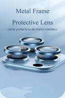 Protector de lente de cámara de vidrio para iPhone 13, 12, 11 Pro Max, Mini película de protección de anillo de lente de Metal en iPhone 13, 12, 11, película protectora - details 2
