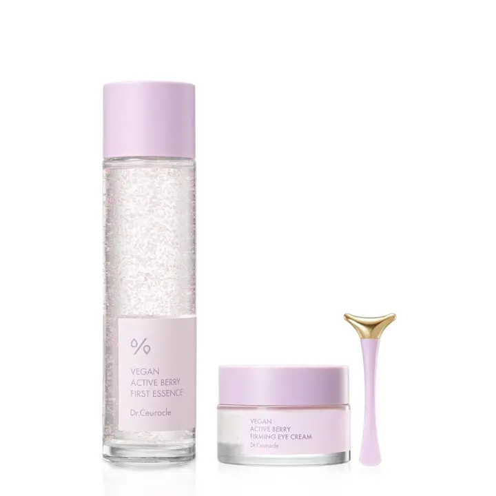 leegeehaam Dr.Ceuracle |   Vegan Active Berry First Essence + Crema Reafirmante para Ojos - 1