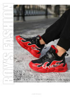 Zapatos deportivos de invierno para niños, zapatillas impermeables de cuero Pu para niños, zapatos antideslizantes para correr, botas cálidas de piel, zapatos de Trekking - details 16
