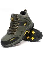 Zapatos de senderismo para hombre, zapatillas de senderismo impermeables, botines ligeros antideslizantes para exteriores, senderismo transpirable - details 1