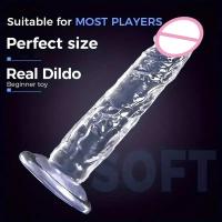 Consoladores realistas con ventosas, Juguetes sexuales, tapones anales, productos para pene femenino, juguetes para adultos, tienda de productos eróticos Sexy Gode 18 + - details 2