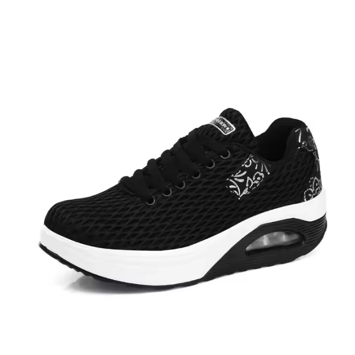 Zapatillas deportivas con amortiguación de aire para mujer, zapatillas ligeras para caminar con soporte para el arco - 1