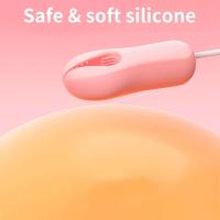 Vibrador de Masaje de Pezón Eléctrico Estimulador de Placer Adulto 10 Modos - details 9