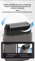 Tres Afeitadoras Portátiles Impermeables Tijeras de Barba para Hombres - details 2