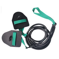 Fitness mano Web tirar correa resistencia cuerda bandas de resistencia tierra Entrenamiento de natación equipo de fuerza entrenador de brazo - details 4