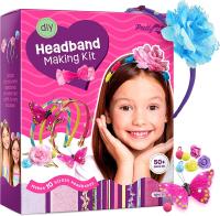 Kit para hacer diademas para niñas, haz tus propias diademas de moda para niños, juego de accesorios para el cabello DIY - details 0