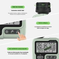 Máquina de riego Digital para jardín, aspersor inteligente utilizado en exteriores para ahorrar agua y tiempo - details 2