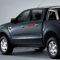 Calcomanías laterales para puerta, decoración para puerta trasera, cubierta de película de vinilo 4x4 para Nissan NAVARA L200 Triton, accesorios para coche, 2 uds. - details 3