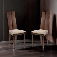 Juego de 2 sillas de comedor Cayman, nogal - details 3