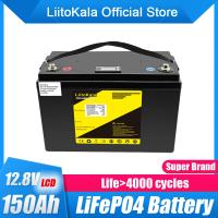LiitoKala-Paquete de Celdas Lifepo4, Batería de Litio Fosfato LCD para Motor de Barco, 12V, 150Ah - details 0