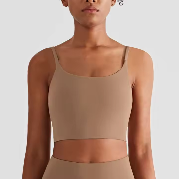 Sujetador de mujer, cómoda ropa interior deportiva de alto impacto, top de secado rápido, bralette acolchado para gimnasio y fiess - 1