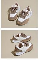 Zapatillas deportivas antideslizantes para niñas, zapatillas deportivas de golf para atletas, zapatillas deportivas para correr y caminar en rojo y marrón - details 11