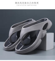 Chanclas ropa exterior de verano para hombres zapatillas antideslizantes transpirables desodorante EVA y clip de pie resistente al desgaste zapatillas frescas de playa de fondo grueso - details 11