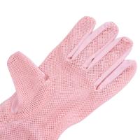 Conducción de malla elástica transpirable seda de hielo guantes de conducción de verano mitones guantes de protección solar con pantalla táctil - details 21