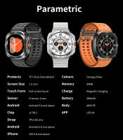 El nuevo reloj inteligente QS-7TF con correa de silicona de aleación de diseño tiene una batería de larga duración y funciones completas. - details 22