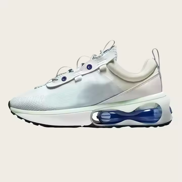 Zapatillas para correr planas transpirables blancas Comodidad informal para caminar al aire libre - 1