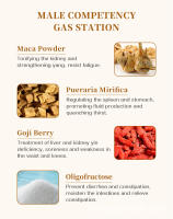 Tabletas energéticas orgánicas de Maca A Root para hombres - details 4