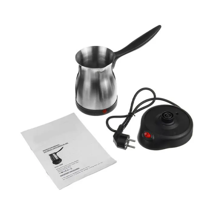 Cafetera eléctrica de acero inoxidable 304C, Caldera de té de 600 ML para 2-3 tazas, 500 W - 1