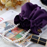 Mini bolso de cubo con cadena de perlas artificiales para mujer, Cartera de pulsera, bolso callejero - details 15
