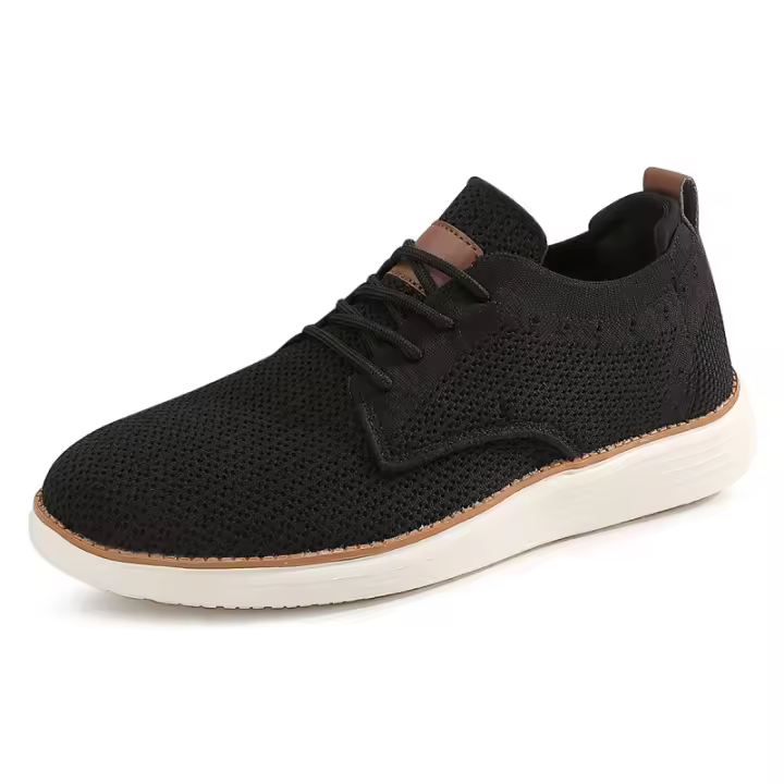 Zapatos casuales para hombre, malla, telas con mosca - 1