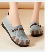 Zapatos casuales de suela blanda para mujer, zapatillas transpirables de moda para primavera y verano. - details 2