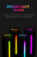 Altavoz Bluetooth 5,3 TWS, IPX6 resistente al agua, portátil, compatible con unidad Flash USB, tarjeta TF, Cable de reproducción de Audio para fiesta - details 2