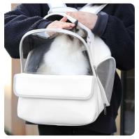 Mochila Transparente para Animales de Compañía Portador de Viaje Transpirable para Cachorros y Perros Bolsa de Mochila para Hombres - details 3